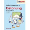 Unterrichtssequenz Betonung 5/6