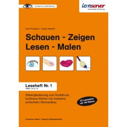 Leseheft 1: Schauen – Zeigen - Lesen – Malen