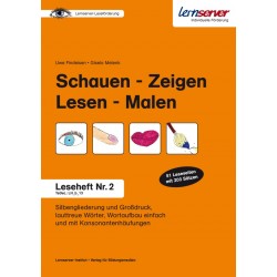 Leseheft 2: Schauen - Zeigen - Lesen - Malen