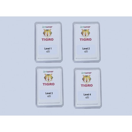 Paket TIGRO-Kartenset ohne Zehnerübergang