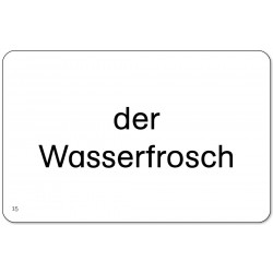 Lesekarten Tiere